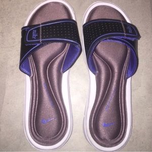 Purple Sponge Nike Sandals